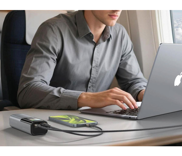 Mobile Origin PowerBank 100W 14000mAh PB12 USB-C + USB-A - 1502707 - zdjęcie 4